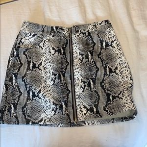 Snake Skin Skirt